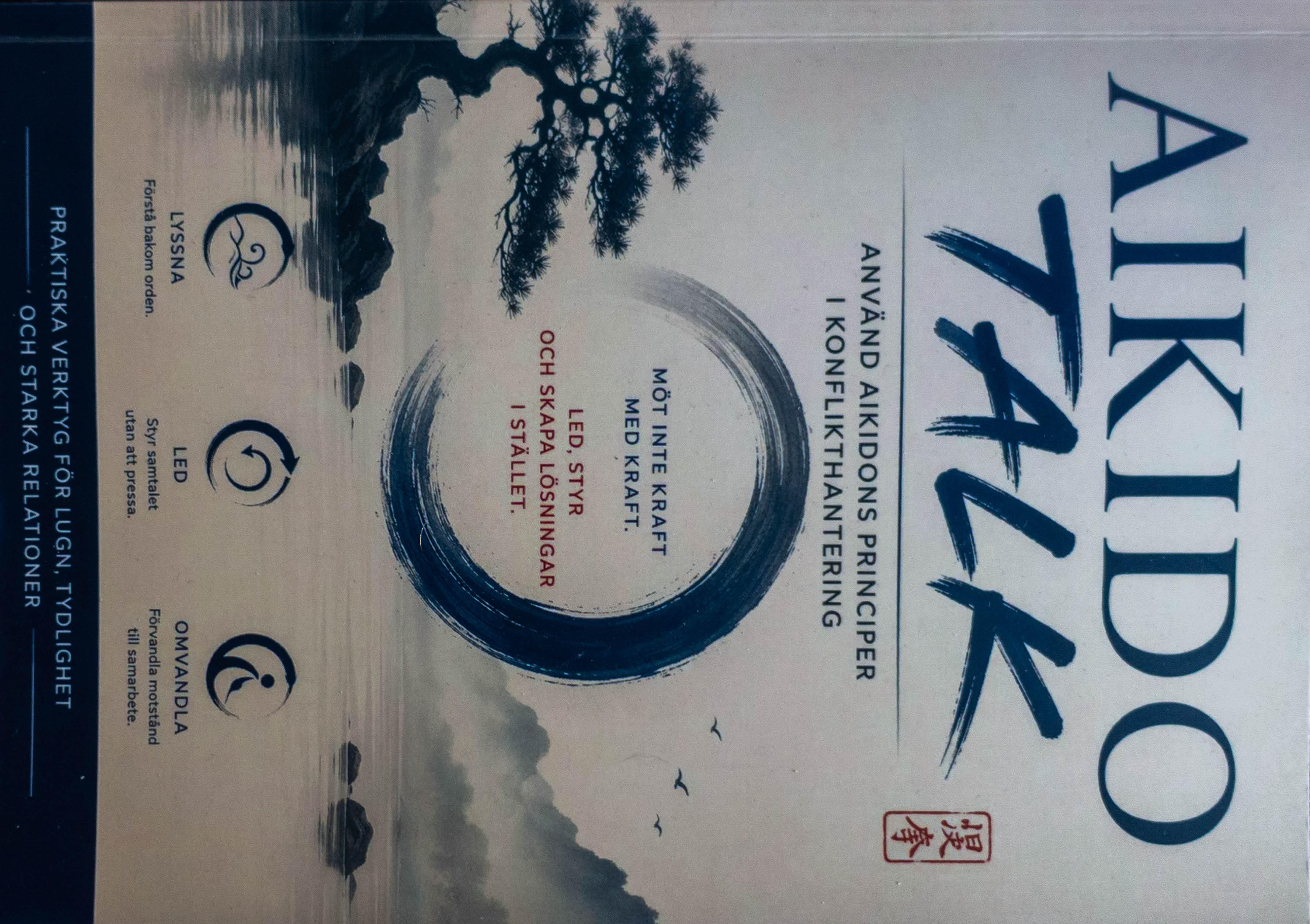 Aikido Talk, omslag